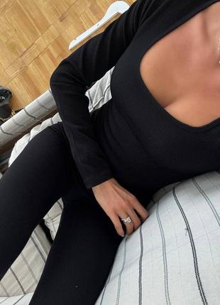 Комбінезон жіночий в рубчик