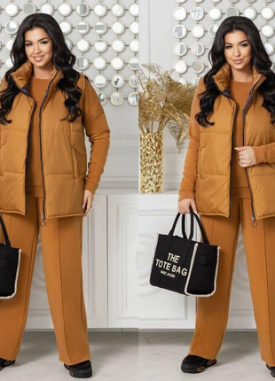 Жилетка женская плащевка на 150-м синтепоне 46-48; 50-52; 54-56; 58-60 razg800-7711-2iве4 фото