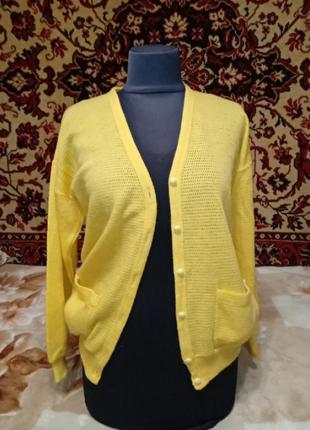 Крутой кардиган с кошенями