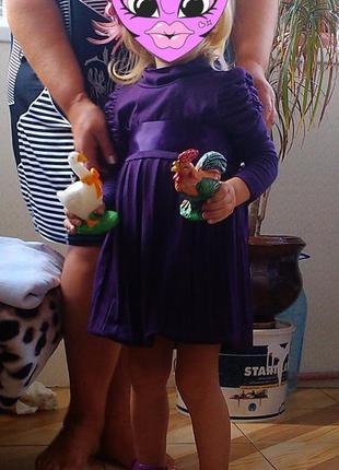 Платье для девочки, платье-фонарик на 98 рост