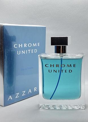 💙 чоловічий парфум chrome united azzaro