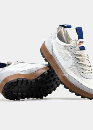 Мужские кроссовки nike bike craft x tom sachs white brown 40-41-42-43-44-45