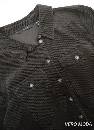 Трендовая вельветовая рубашка женская оверсайз 1+1=3🎁на все❗