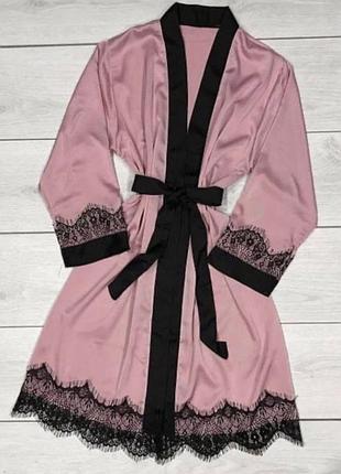 Атласный халат