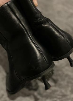 Ботильйони zara. 41. шкіра