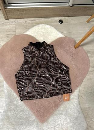 Топ в пайетки от shein