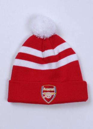 Акриловая спортивная футбольная шапка fc arsenal