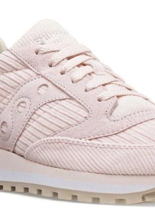 Кроссовки saucony jazz sport casual розовые спортивные pink Canvas