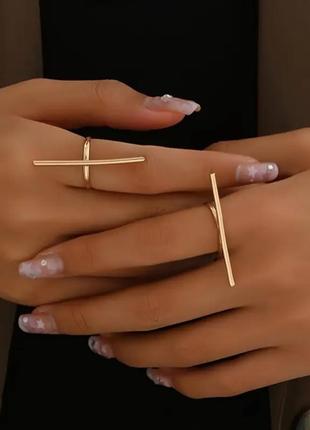 Колечки, 2 колечка, набор украшений