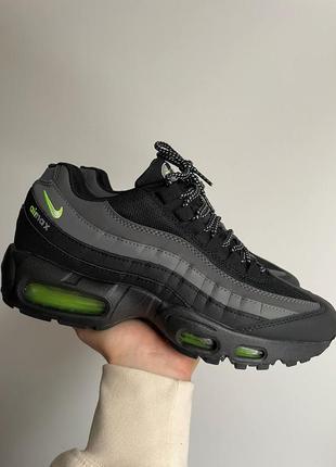 Nike air max 95 black grey green 2