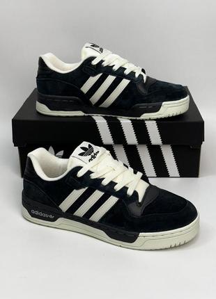 Кросівки adidas forum low (navy blue)