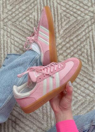 Женские кроссовки кеды adidas spezial shadow pink