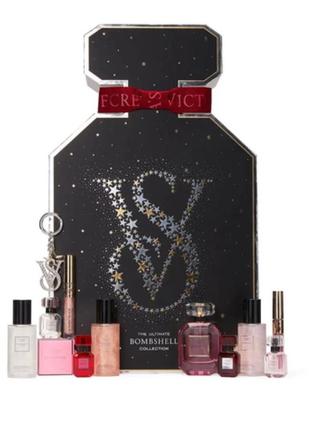 Подарочный набор, 12 продуктов, адвент календарь- victoria's secret 12 days of bombshell calendar