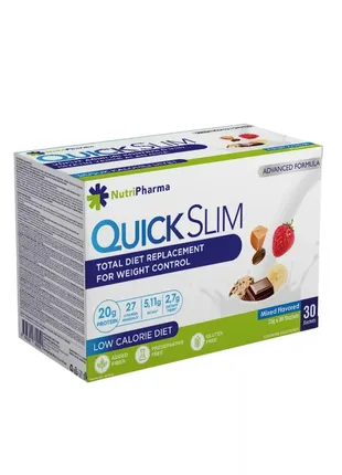 Коктейль quick slim , 30 саше по 23 г
