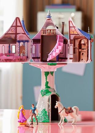 Игровой набор с куклой башня рапунцель disney rapunzel tower оригинал от десней