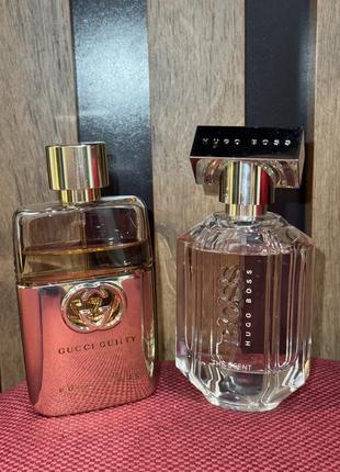 Парфюмированная вода gucci и hugo boss