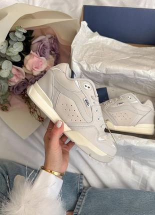 Женские кроссовки vans rowley xlt beige