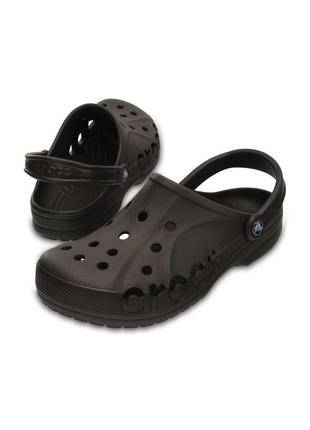 Крокси клоги unisex clogs crocs baya, espresso, оригінал.