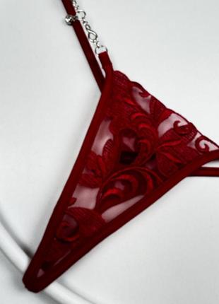 Трусики  lucky cheeks luxury mini g-string 5
