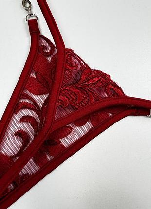 Трусики  lucky cheeks luxury mini g-string 9