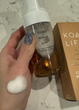 Пенка для умывания koa life vitamin c brightening cleanser