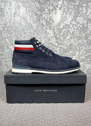 Tommy hilfiger ботинки 42 размер новые синие оригинал