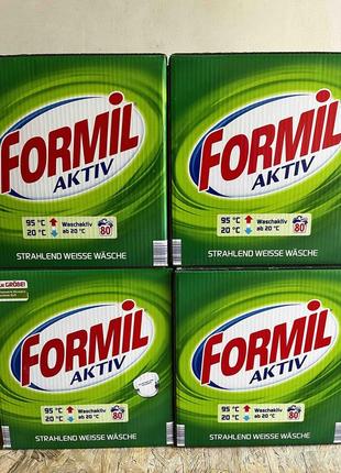 Стиральный бесфосфатный порошок formil универсальный 🫙5,2 кг (80 прань)