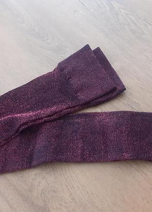 Панчохи гетри теплі блискучі