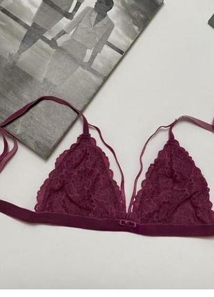Secret possessions восхитительный кружевной бордовый бюст