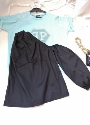 Майка топ на одно плечо