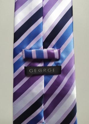 Распродажа! галстук в полоску george 4