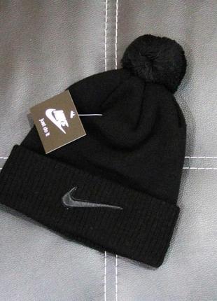 Шапка nike чорна 49747