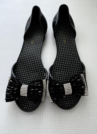 Силиконовые туфли, босоножки с открытым носиком