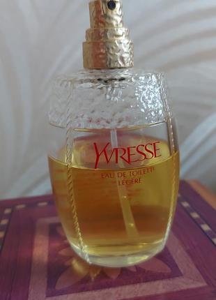 Yvresse eau de toilette legere ysl  духи винтаж снятость