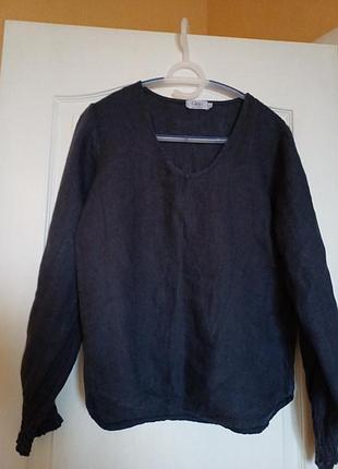 Рубашка блуза женская 100% лен италия от glejo