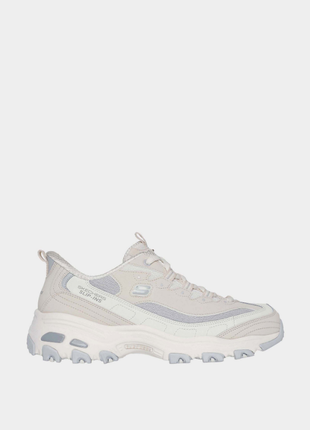 Оригинальные женские кроссовки skechers / кроссовки бежевого цвета