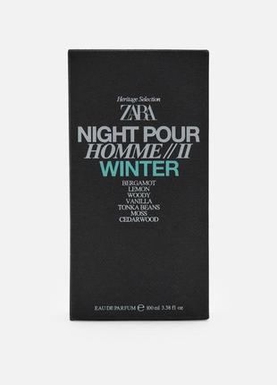 Zara night pour homme ii winter 100ml