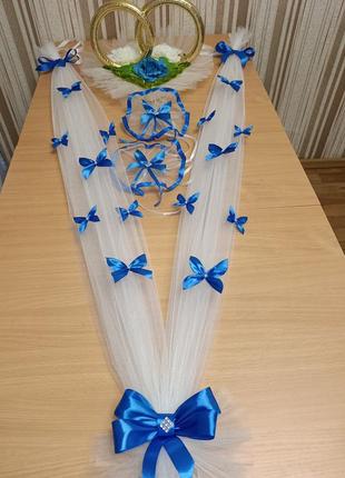 Украшения на свадебной машине