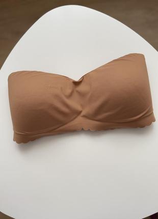 Бюстгальтер бандо без шлейок next 36dd