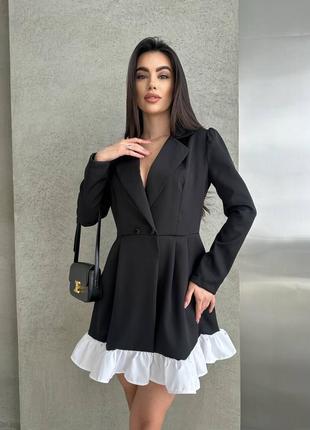 🖤 розкішна сукня-піджак в якій ти будеш неперевершена🖤