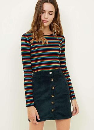 Юбка вельветовая