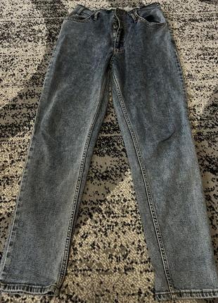 Джинсы с высокой посадкой, l-xl