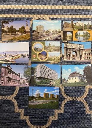 Листовки советских времен города украины и европы 70-е годы