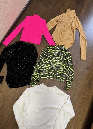 Гольф, боді,  светер zara, h&m