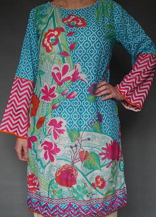 Туника, индийское платье, сари индийское