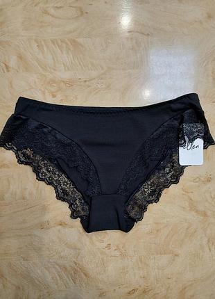Хлопковые трусики с кружевом ellen
