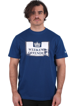 Футболка weekend offender bonpensiero graphic t-shirt juniper