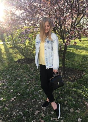 Джинсова куртка zara