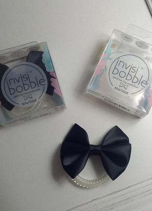 Резинка для волосся invisibobble bowtique true black