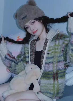 Тепла кофта кардиган на блискавці 4